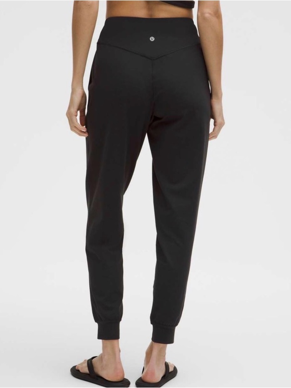 Lululemon Align Jogger Pant Black, Nulu, Size 6, High Rise, 3-Pockets